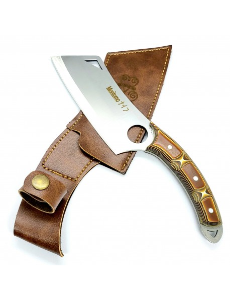 Moritomo Knives Outdoor Bıçak Çakı Kamp Doğa Mutfak Şef Bıçağı Orijinal Deri Kılıfı ile Birlikte Moritomo Knives Outdoor Bıçak Çakı Kamp Doğa Mutfak Şef Bıçağı Orijinal Deri Kılıfı ile Birlikte