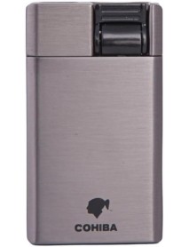 Cohiba Perde Alev Gunmetal Metal Çakmak CCM0391 Cohiba Perde Alev Gunmetal Metal Çakmak CCM0391