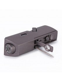 Cohiba CCM0638 Jet Torch Delicili Puro Çakmağı – Gri Metal Rüzgar Dayanıklı