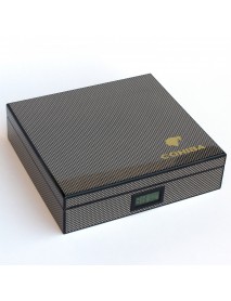 Cohiba 2025 Model Humidor - Karbon Gri