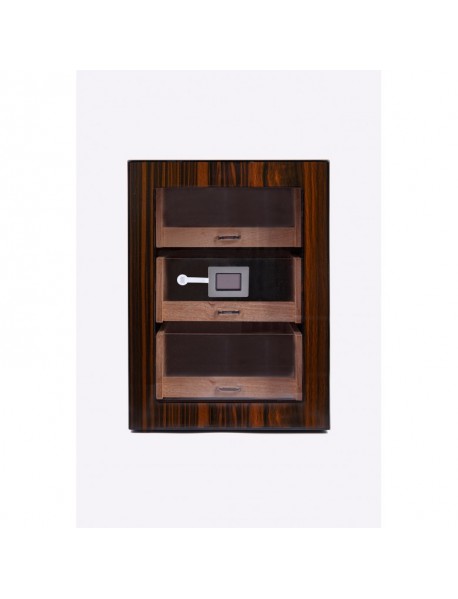 Cohiba 2025 Model Üç Çekmeceli Humidor - Ahşap Kahve Cohiba 2025 Model Üç Çekmeceli Humidor - Ahşap Kahve