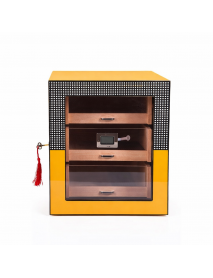Cohiba 2026 Model Üç Çekmeceli Humidor - Cohiba Classics