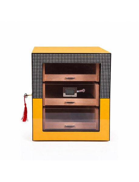 Cohiba 2026 Model Üç Çekmeceli Humidor - Cohiba Classics