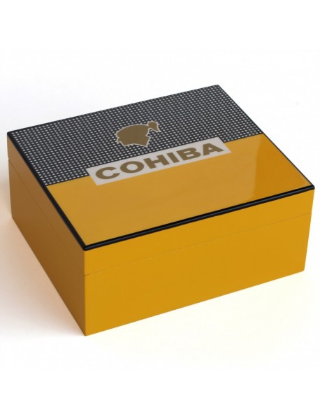 Cohiba Setli Humidor Orijinal Sarı - Puro Kutusu