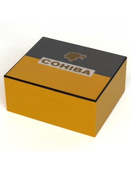 Cohiba Setli Humidor Orijinal Sarı - Puro Kutusu