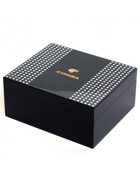 Cohiba Humidor Siyah - Puro Kutusu