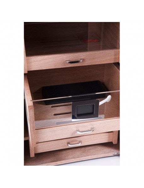 Cohiba 2025 Model Üç Çekmeceli Humidor - Siyah Lake Cohiba 2025 Model Üç Çekmeceli Humidor - Siyah Lake