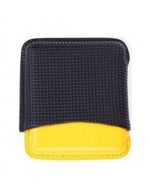 Cohiba Deri Sarı Siyah Toscanello Kılıfı Cohiba Deri Sarı Siyah Toscanello Kılıfı