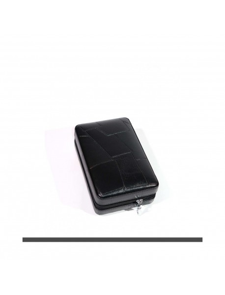 Cohiba Premium Puro Taşıma Humidoru - Siyah Deri Çanta Tipi