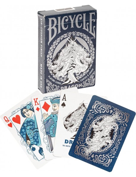 Bicycle Dragon Mavi Oyun Kağıdı Iskambil Destesi Bicycle Dragon Mavi Oyun Kağıdı Iskambil Destesi