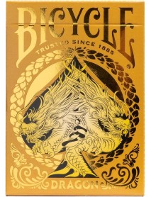 Bicycle Gold Dragon Folyo Premium Oyun Kartı