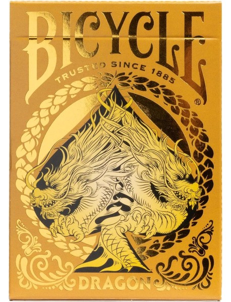 Bicycle Gold Dragon Folyo Premium Oyun Kartı Bicycle Gold Dragon Folyo Premium Oyun Kartı