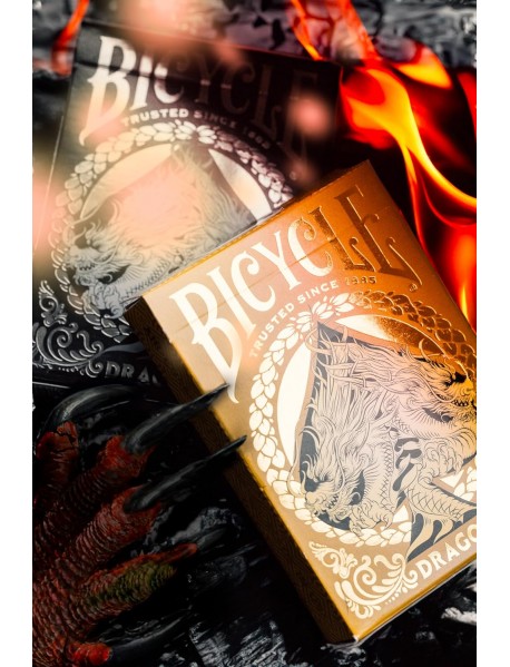 Bicycle Gold Dragon Folyo Premium Oyun Kartı Bicycle Gold Dragon Folyo Premium Oyun Kartı