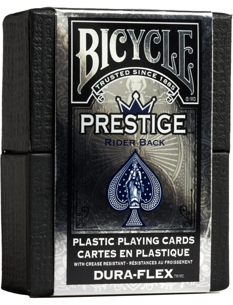 Bicycle Prestige Blue Mavi %100 Plastic Dura-Flex Premium Oyun Kağıdı iskambil Kartları Destesi Bicycle Prestige Blue Mavi %100 Plastic Dura-Flex Premium Oyun Kağıdı iskambil Kartları Destesi