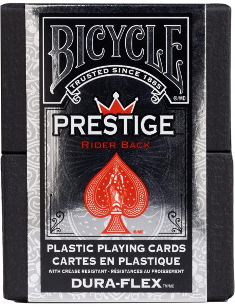 Bicycle Prestige Red Kırmızı %100 Plastic Dura-Flex Premium Oyun Kağıdı iskambil Kartları Destesi Bicycle Prestige Red Kırmızı %100 Plastic Dura-Flex Premium Oyun Kağıdı iskambil Kartları Destesi