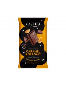 Cachet Karamel Parçalı Deniz Tutlu Sütlü Çikolata 300 Gr Cachet Karamel Parçalı Deniz Tutlu Sütlü Çikolata 300 Gr