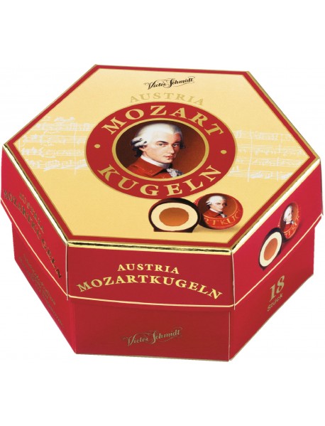 Austria Mozart Kugeln Badem Ezmeli Pralin Çikolata 297 Gr