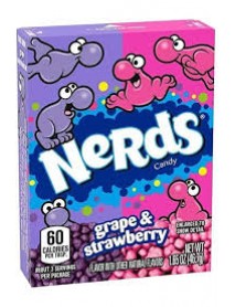 Nerds Şeker Draje Kutu Üzüm & Çilek 46,7 Gr