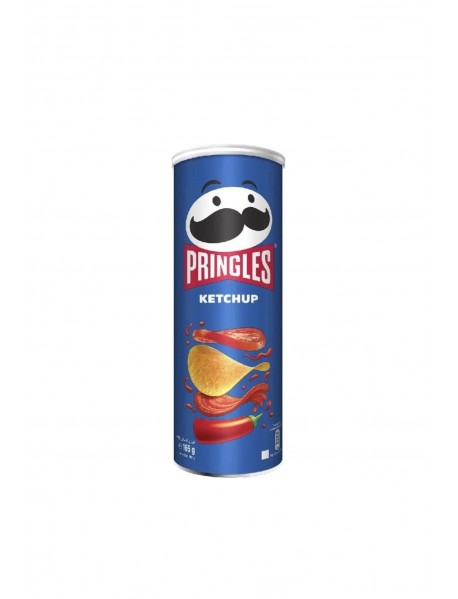 Pringles Ketçap Aromalı Patates Cipsi
