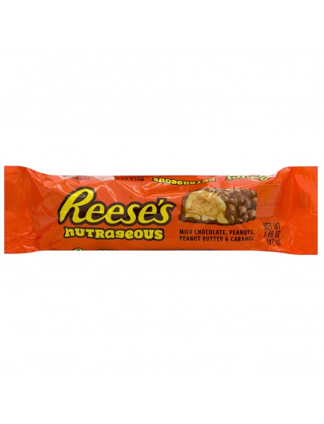 Reese’s Nutrageous Fıstık Ezmeli Karamelli Çikolata 47 Gr Reese’s Nutrageous Fıstık Ezmeli Karamelli Çikolata 47 Gr
