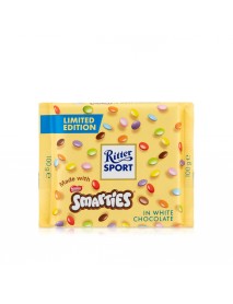 Ritter Sport Beyaz Çikolatalı Smarties Tablet Çikolata 100 Gr