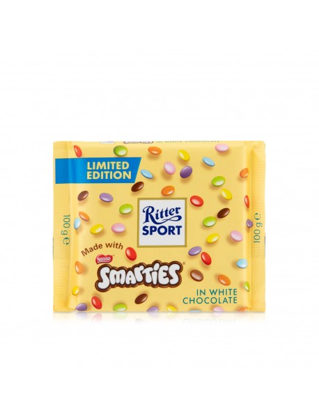 Ritter Sport Beyaz Çikolatalı Smarties Tablet Çikolata 100 Gr Ritter Sport Beyaz Çikolatalı Smarties Tablet Çikolata 100 Gr