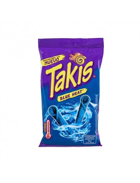 Takis Blue Heat Acılı Limonlu Mısır Çerezi 90 Gr Takis Blue Heat Acılı Limonlu Mısır Çerezi 90 Gr