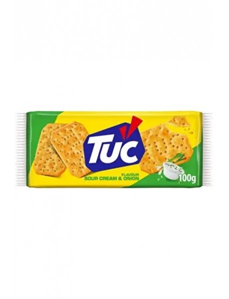 Tuc Ekşi Krema & Soğan Aromalı Kraker 100 Gr