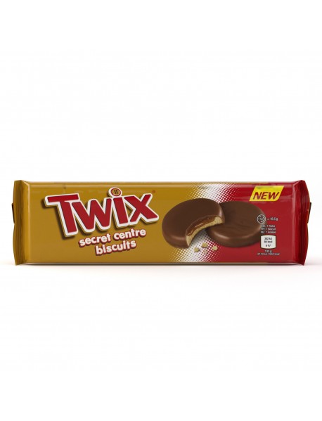 Twix Secret Center Karamel Dolgulu Çikolatalı Bisküvi 132 Gr