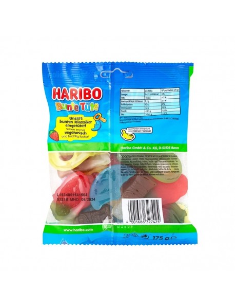 Haribo Bunte Tüte Vegetarian 175 Gr