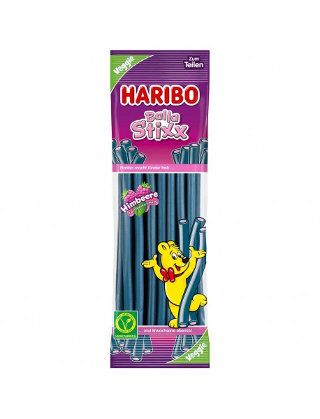 Haribo Balla Stixx Ahududu Dolgulu Jel Şeker 200 Gr