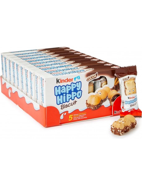Kinder Happy Hippo Kremalı Bisküvi 5’li Paket 103 Gr