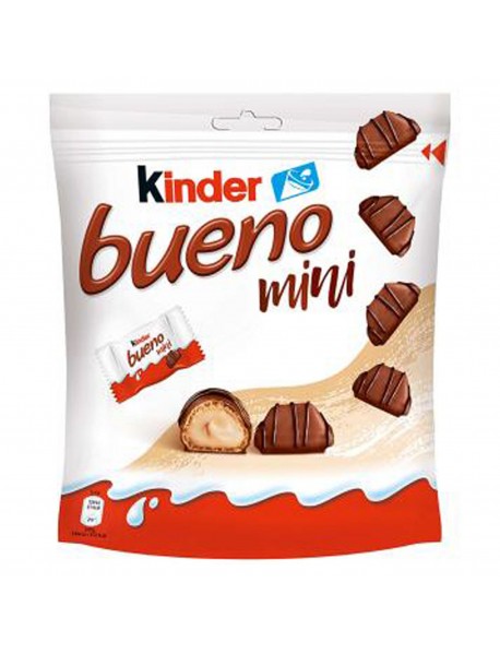 Kinder Bueno Mini Fındık Kremalı Çikolata 18’li Paket 108 Gr