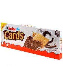 Kinder Cards Süt ve Kakao Krema Dolgulu Gofret 128 Gr