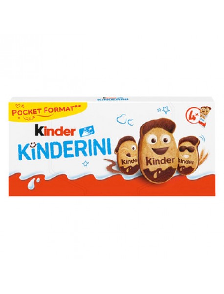 Kinder Kinderini Çikolatalı Çıtır Süslemeli Bisküvi 100 Gr