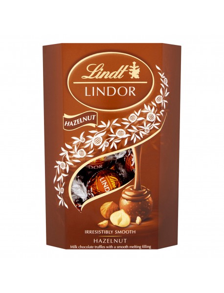 Lindt Lindor Fındıklı Cornet Dolgulu Sütlü Çikolata 200 Gr