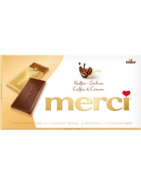Merci Coffee & Cream Kahve Kremalı Çikolata 100 Gr