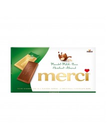 Merci Hazelnut Almond Fındıklı Bademli Çikolata 100 Gr
