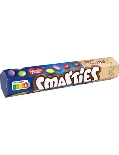 Nestle Smarties Giant Tube Renkli Çikolata Draje 130 Gr