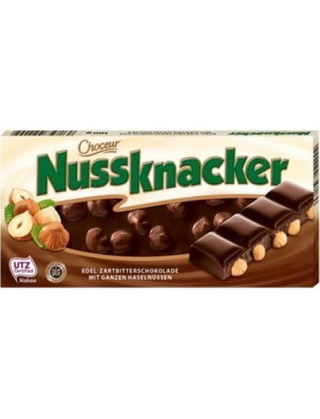 Nussknacker Bitter Fındıklı Çikolata 100 Gr