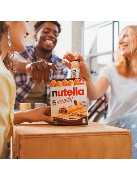 Nutella B-Ready Fındık Kremalı Çıtır Gofret Bar 132 Gr