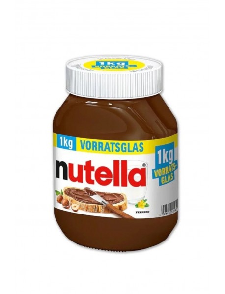 Nutella Kakaolu Fındık Kreması 1000 Gr (Almanya Üretimi)