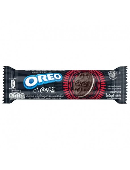 Oreo Coca Cola Aromalı Kremalı Çikolatalı Bisküvi 119.6 G