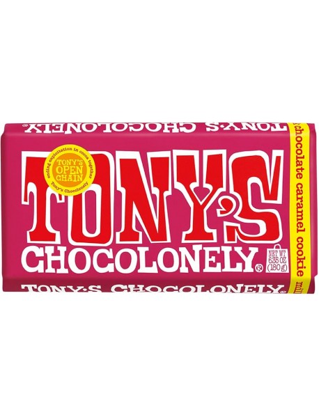 Tony’s Chocolonely Karamel Kurabiye Parçalı Çikolata 180 Gr