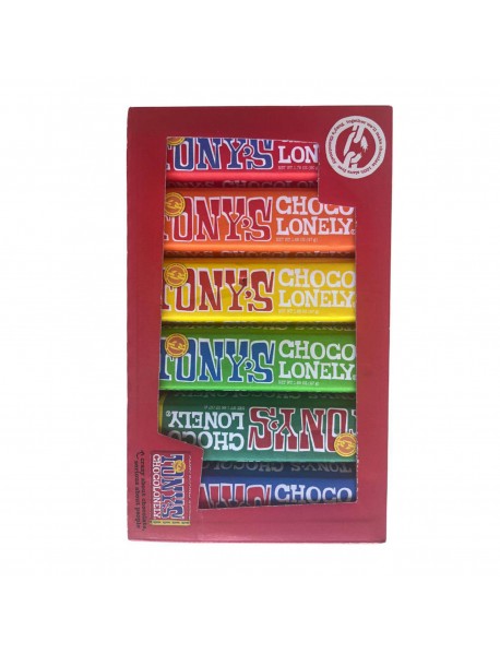 Tony's Çeşitli Çikolatalar 288 Gr (2*50 G & 4*47 G) Tony's Çeşitli Çikolatalar 288 Gr (2*50 G & 4*47 G)