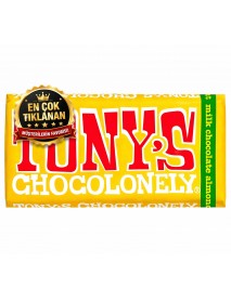 Tony’s Chocolonely Sütlü Bal Badem Nuga Çikolata 180 Gr