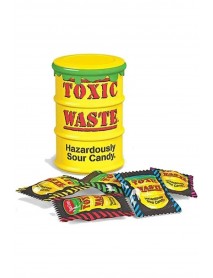 Toxic Waste Yellow Ekşi Şeker Varil Kutu 42 Gr