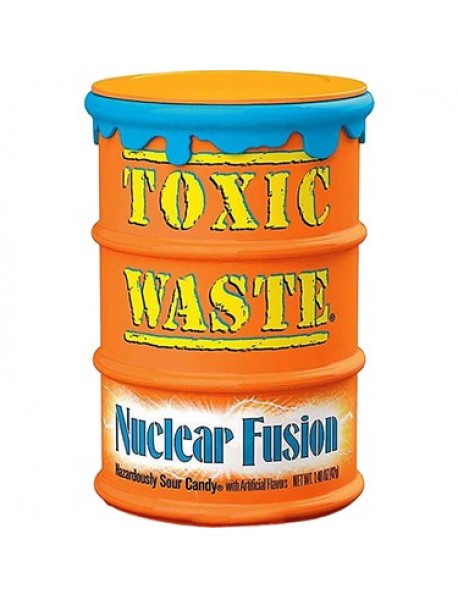 Toxic Waste Nuclear Fusion Karışık Ekşi Şeker Varil Kutu 42 Gr