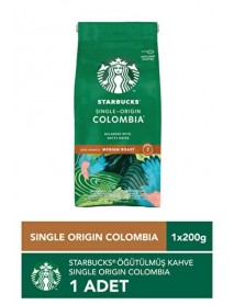 Starbucks Single-Origin Colombia Öğütülmüş Kahve 200 gr