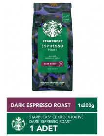 Starbucks Çekirdek Kahve Espresso Roast Dark 200 gr
